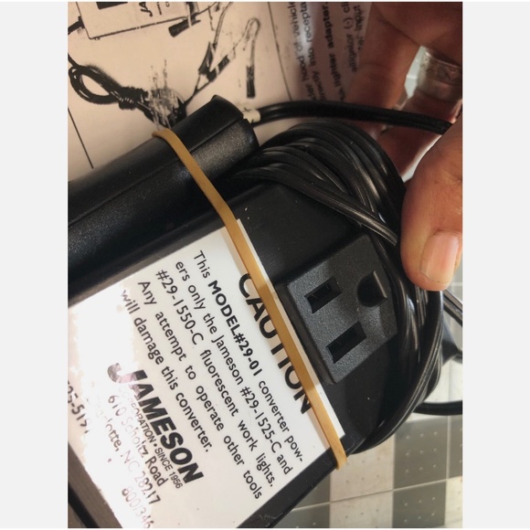 3/$32 Jameson Auto Power Converter #29-01 For Florescent Work Light 1525C/1550C - Picture 4 of 6